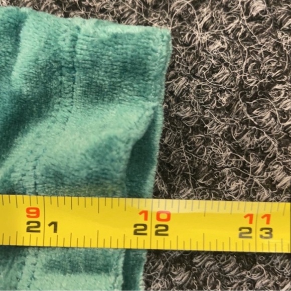 FREE PEOPLE We The Free Crushed Green Velvet Sweater - Picture 7 of 9